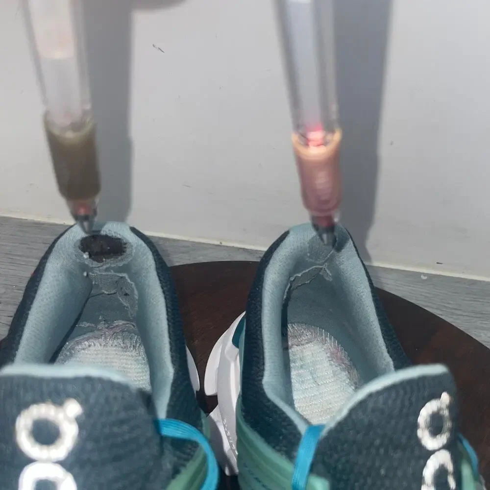 ON Women's Cloudswift Running Sneakers Shoes Teal/Storm Comfort Size 9 *Flaws*